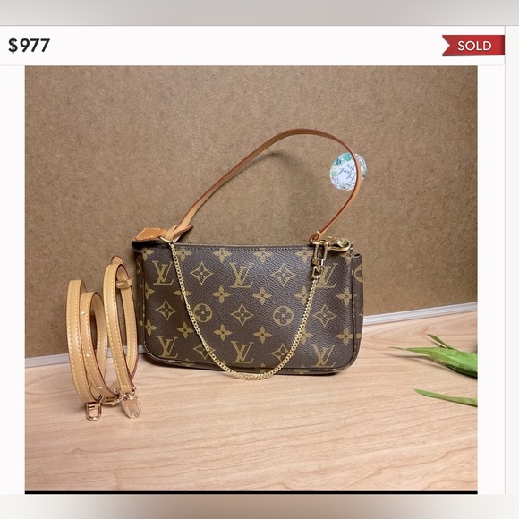 ✅AUTHENTIC BOXSET POCHETTE ACCESORIES LOUIS VUITTON - Picture 2 of 12